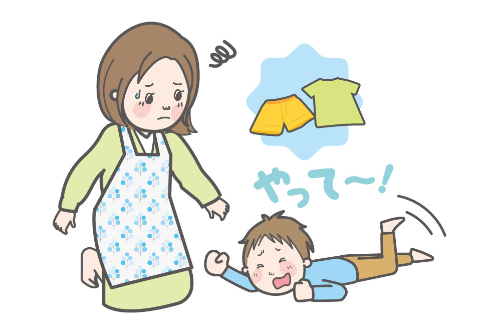 1日中テレビばかり見ていて電源を切ると怒る2歳の息子。改善策と発達の影響を教えて！